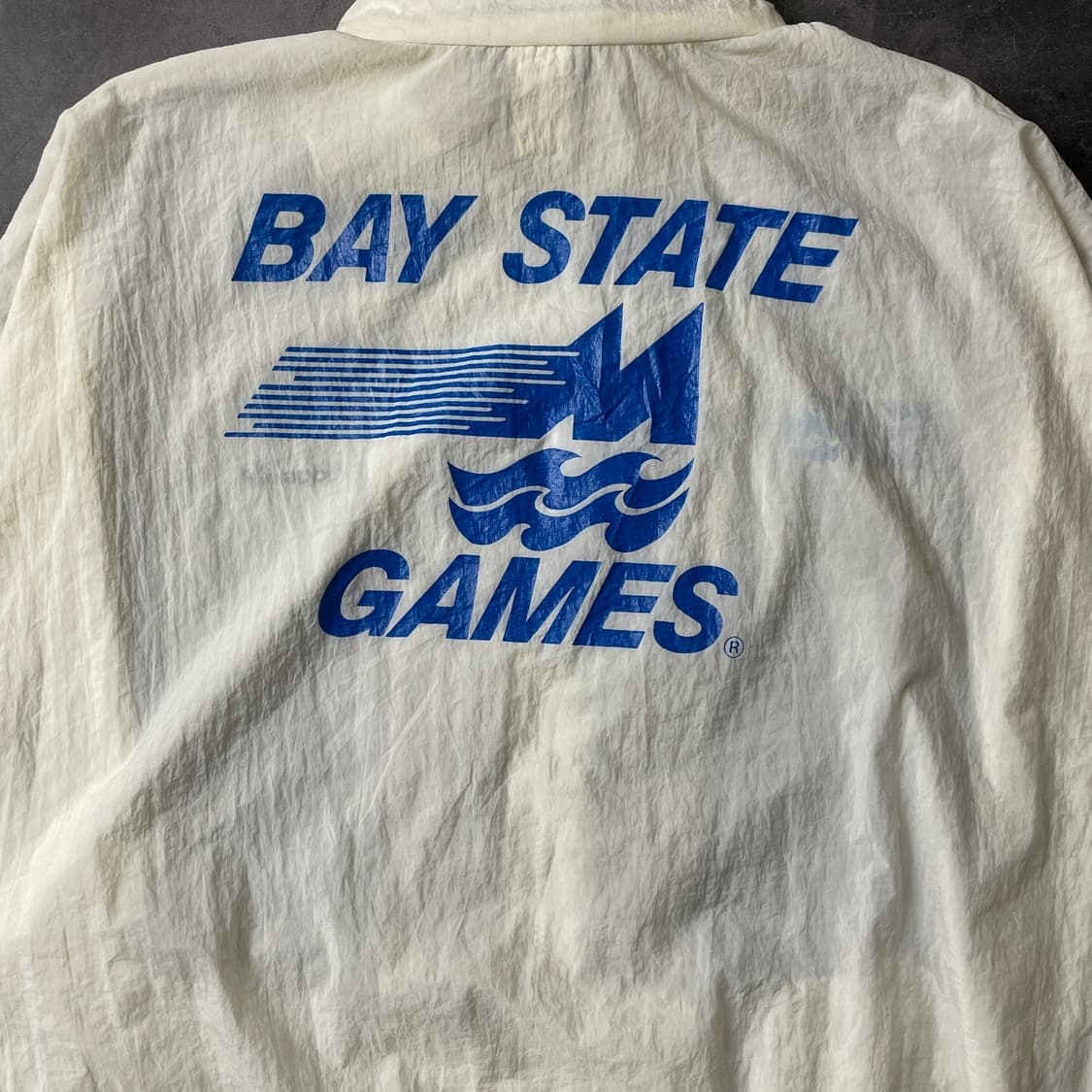 ADIDAS 1990s 아디다스 빈티지 크림 윈드브레이커 A00558 상품이미지7