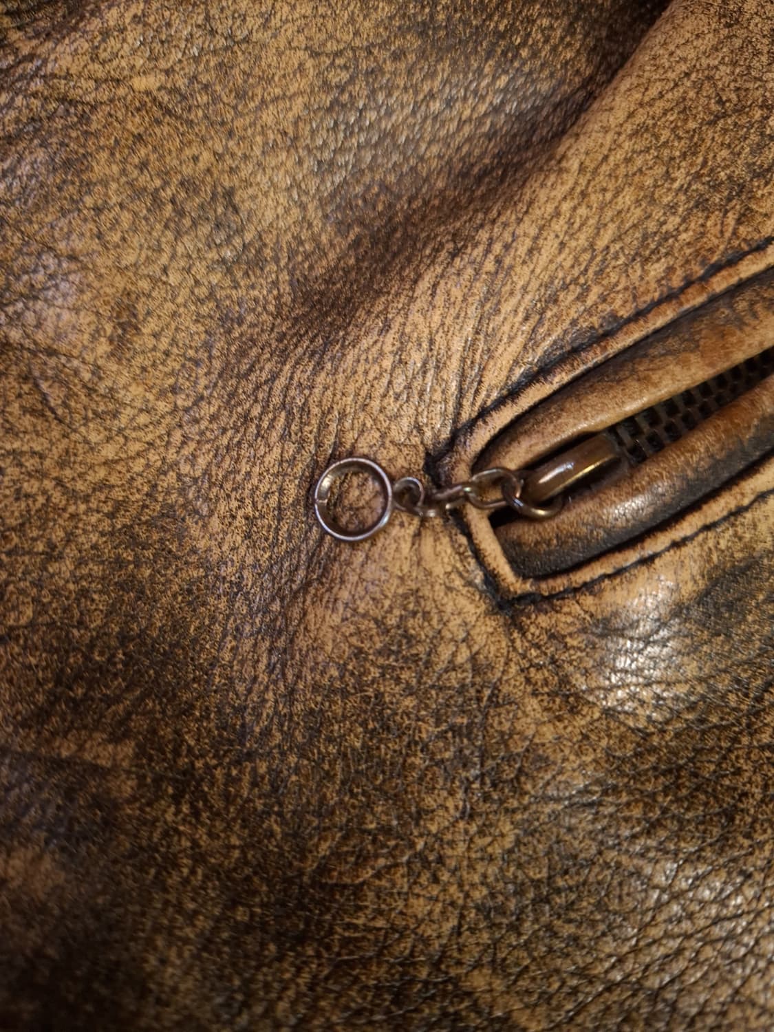 오리지날 빈티지 G.S.C 리얼레더 라이더자켓 상품이미지6