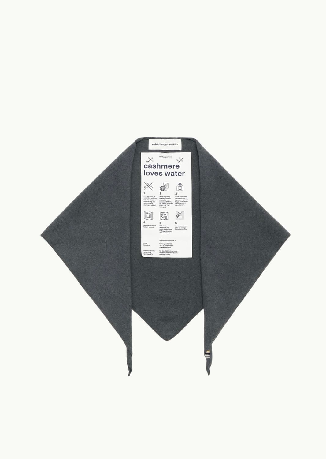 익스트림캐시미어 반다나 lake 색상 상품이미지2