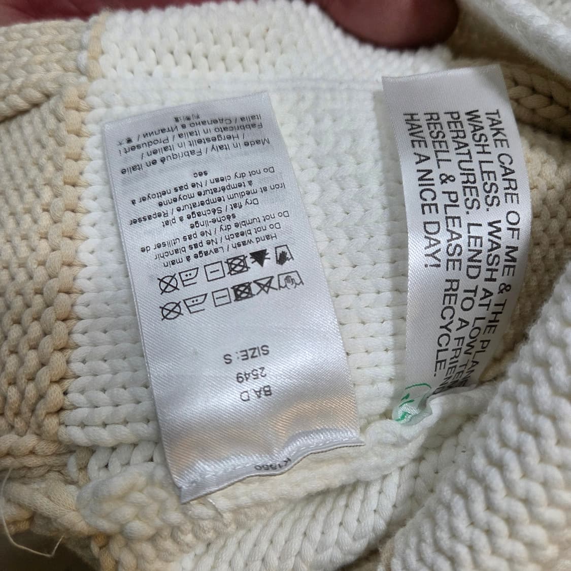 가니 스마일 카디건 상품이미지6