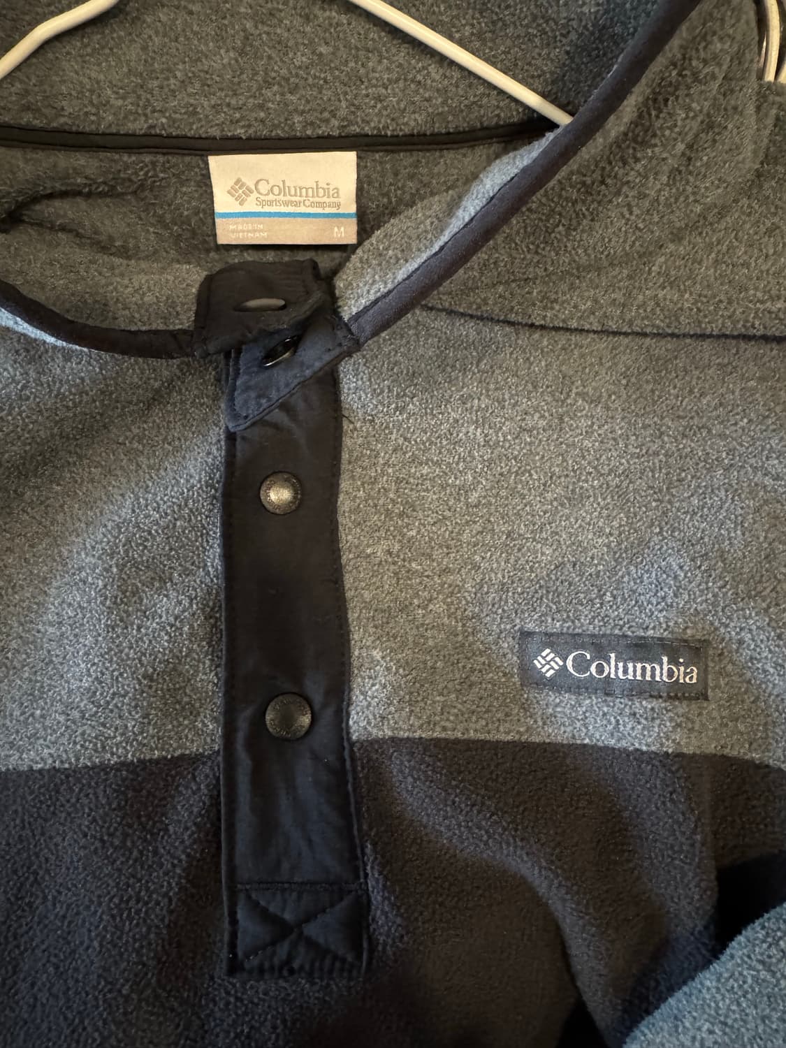 컬럼비아 플리스 풀오버 M 사이즈 상품이미지2