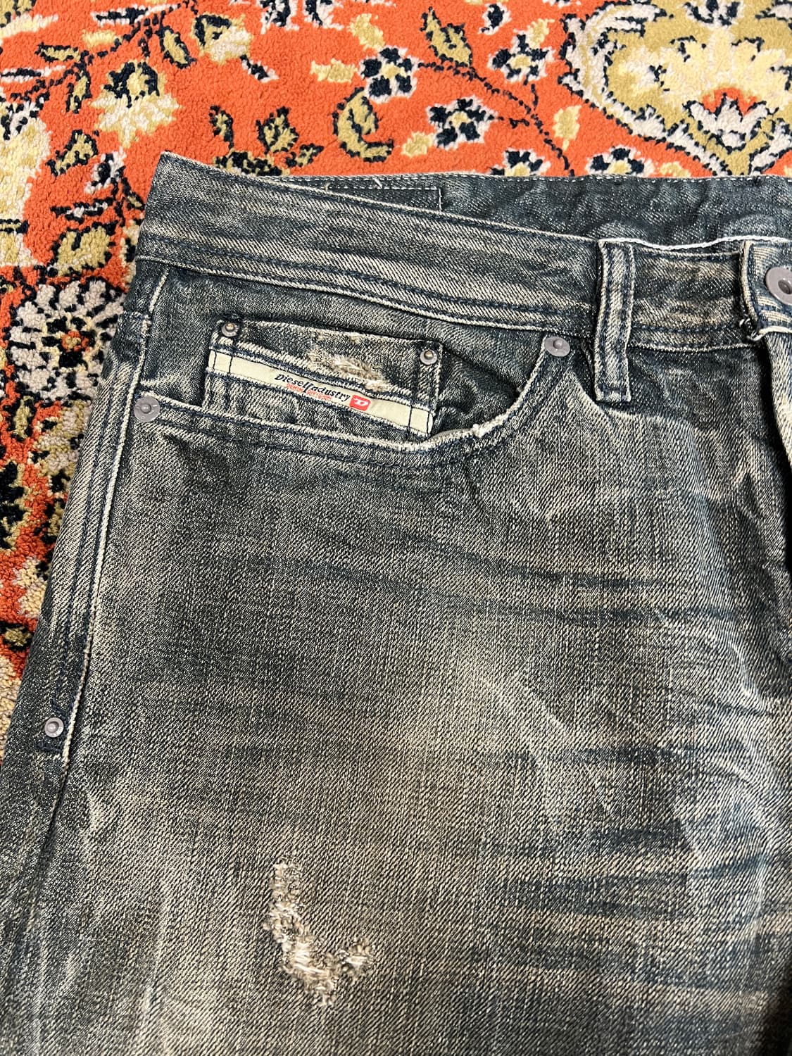 [32] 디젤 빈티지 KURREN 그레이 데님 팬츠 상품이미지4