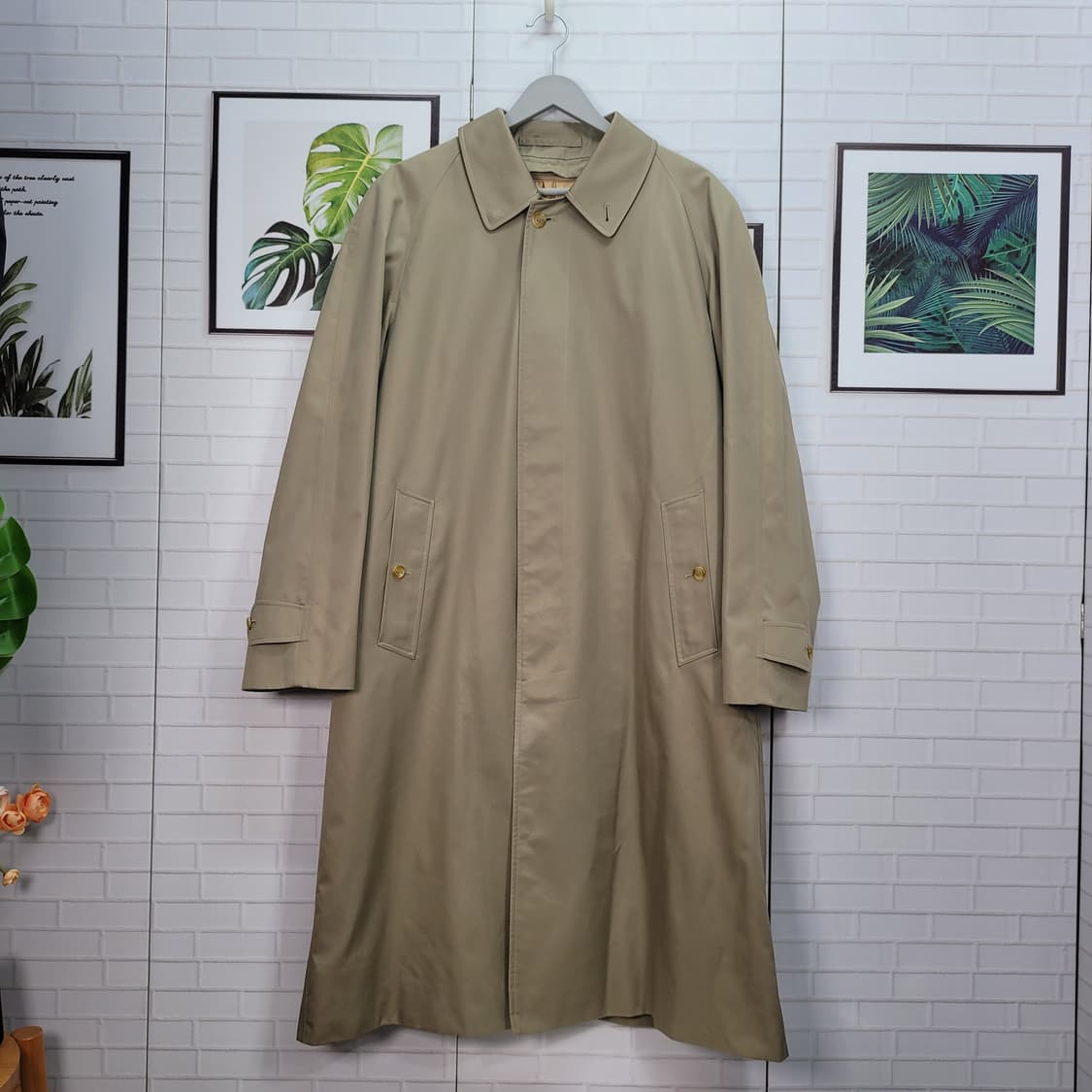 버버리 런던 롱 트렌치 코트 50사이즈 상품이미지1