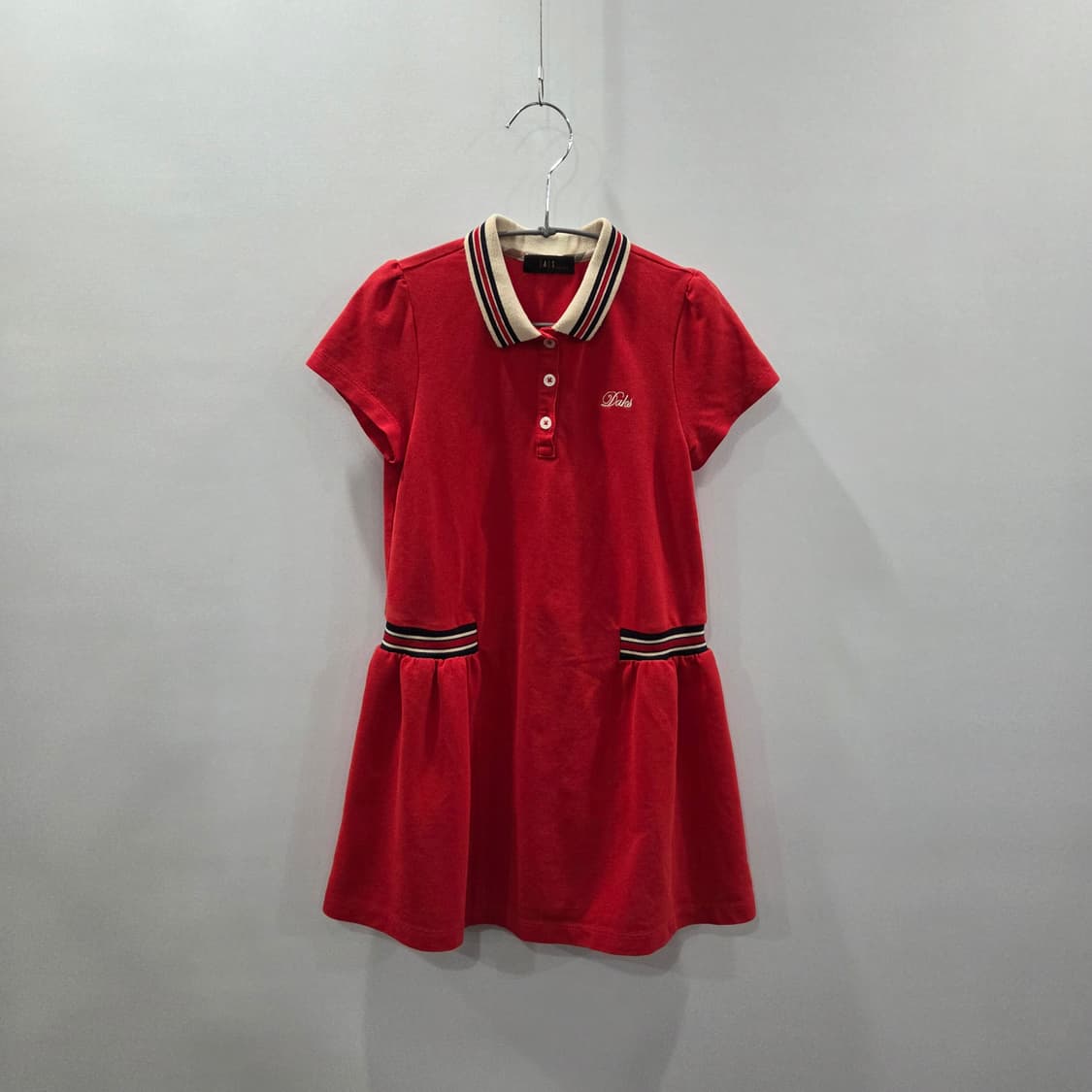 닥스 여아 피케 카라 원피스 120/7Y  상품이미지1