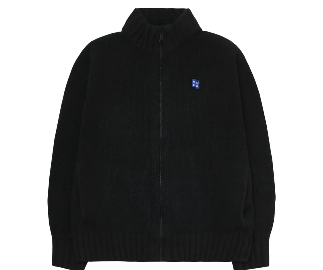 아더에러 시그니피컨트 니트 집업 블랙 XL 상품이미지1