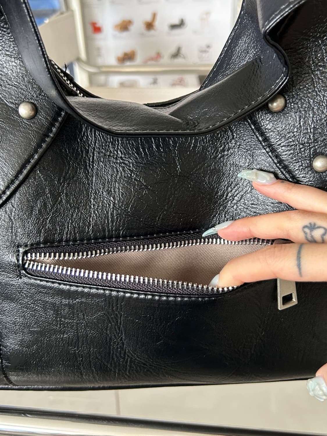 Studs belt bag 상품이미지5