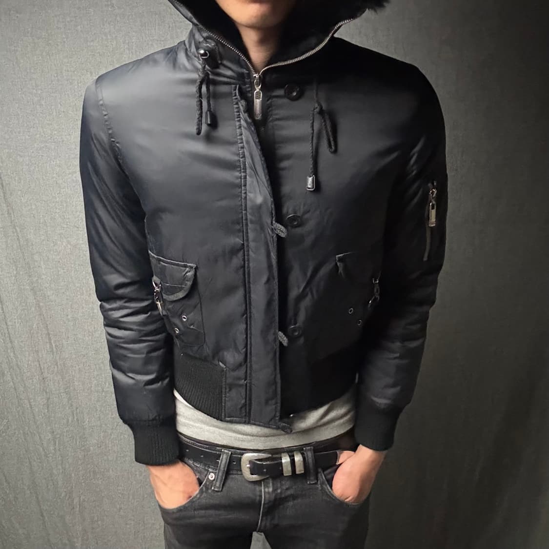 아르마니 익스체인지 항공 점퍼 상품이미지1