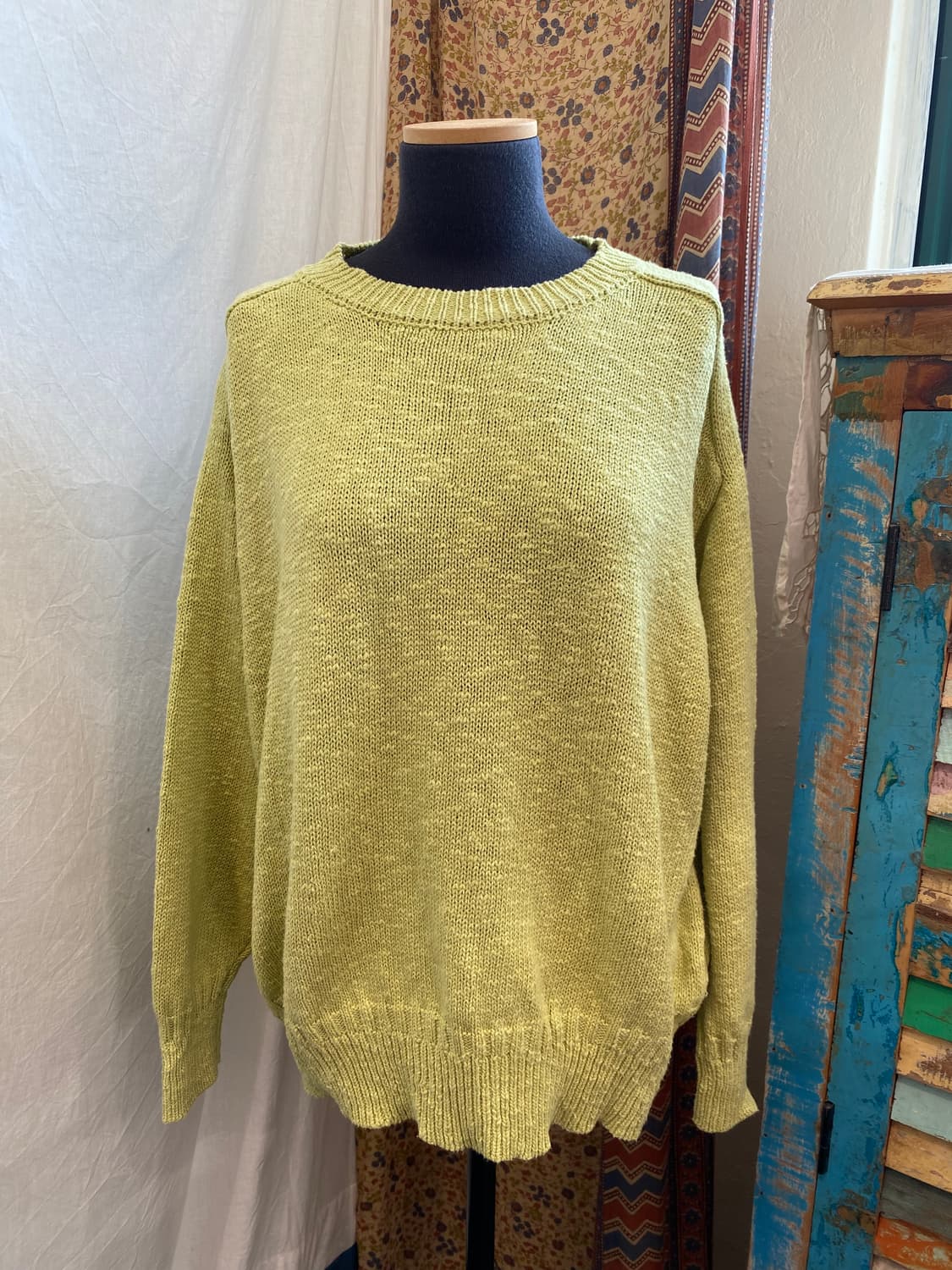 STUDIO CLIP 린넨혼방 니트(F) 상품이미지1