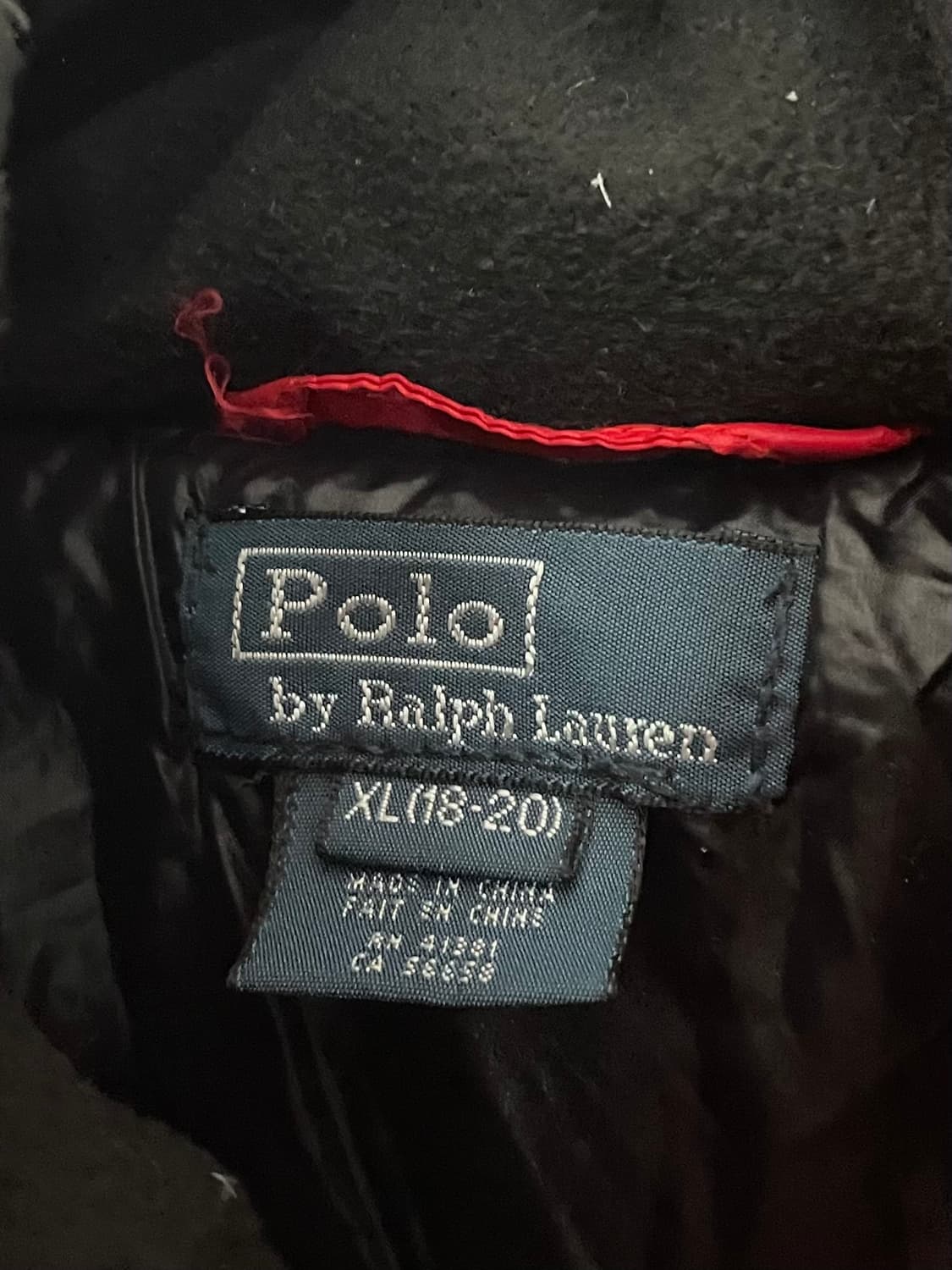 폴로 랄프로렌 보이즈 스칼렛레드 빅포니 패딩 (on.92)   상품이미지6