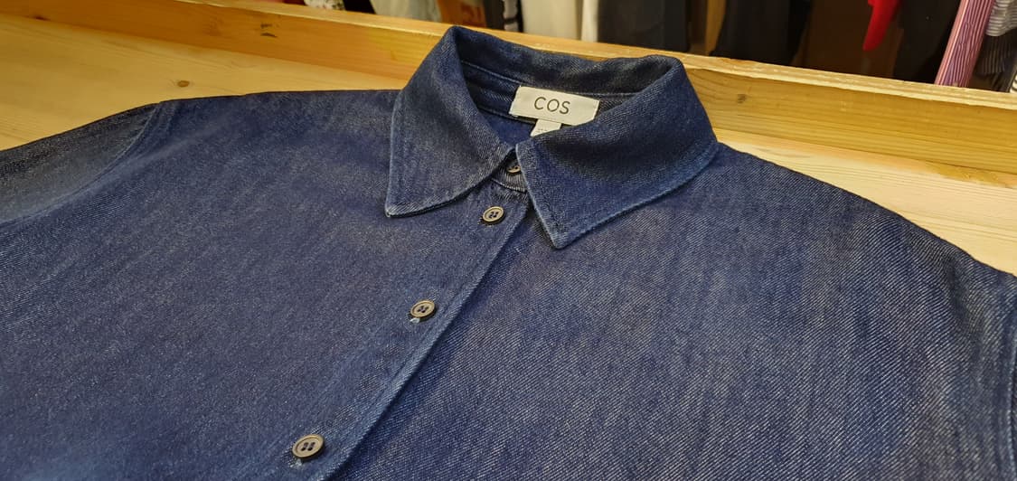 77/88.COS 데님 벨트립 원피스 상품이미지4