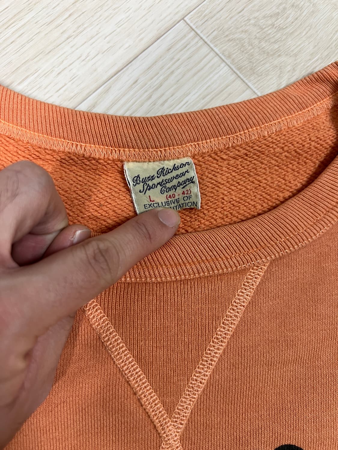 택포9) 버즈릭슨 스누피 스웻셔츠 L 상품이미지7