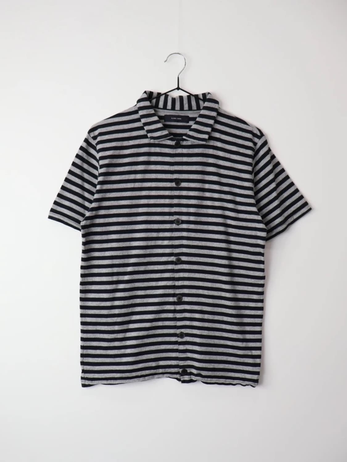 Global Work Stripe Button Shirt 상품이미지3
