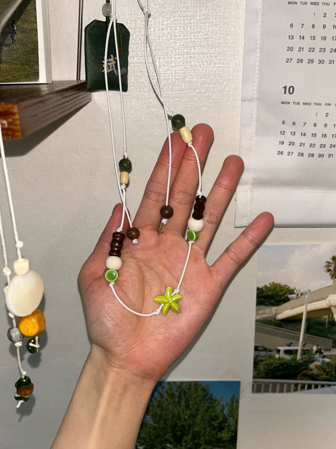 [핸드메이드] • 목걸이 • 떠나자 초록별! 상품이미지4