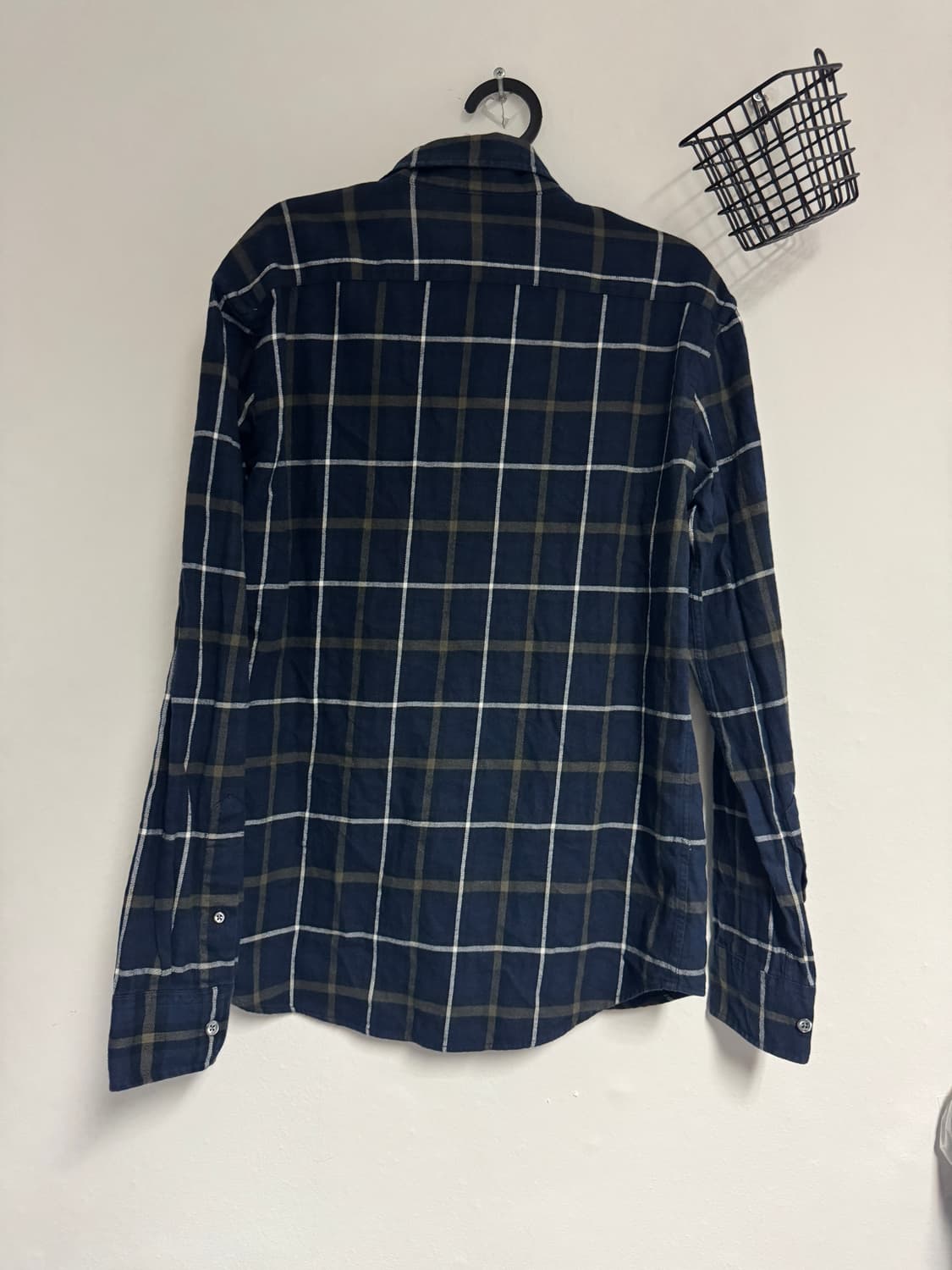 빈폴 Bean pole 슬림 긴팔 체크 셔츠 M 상품이미지2