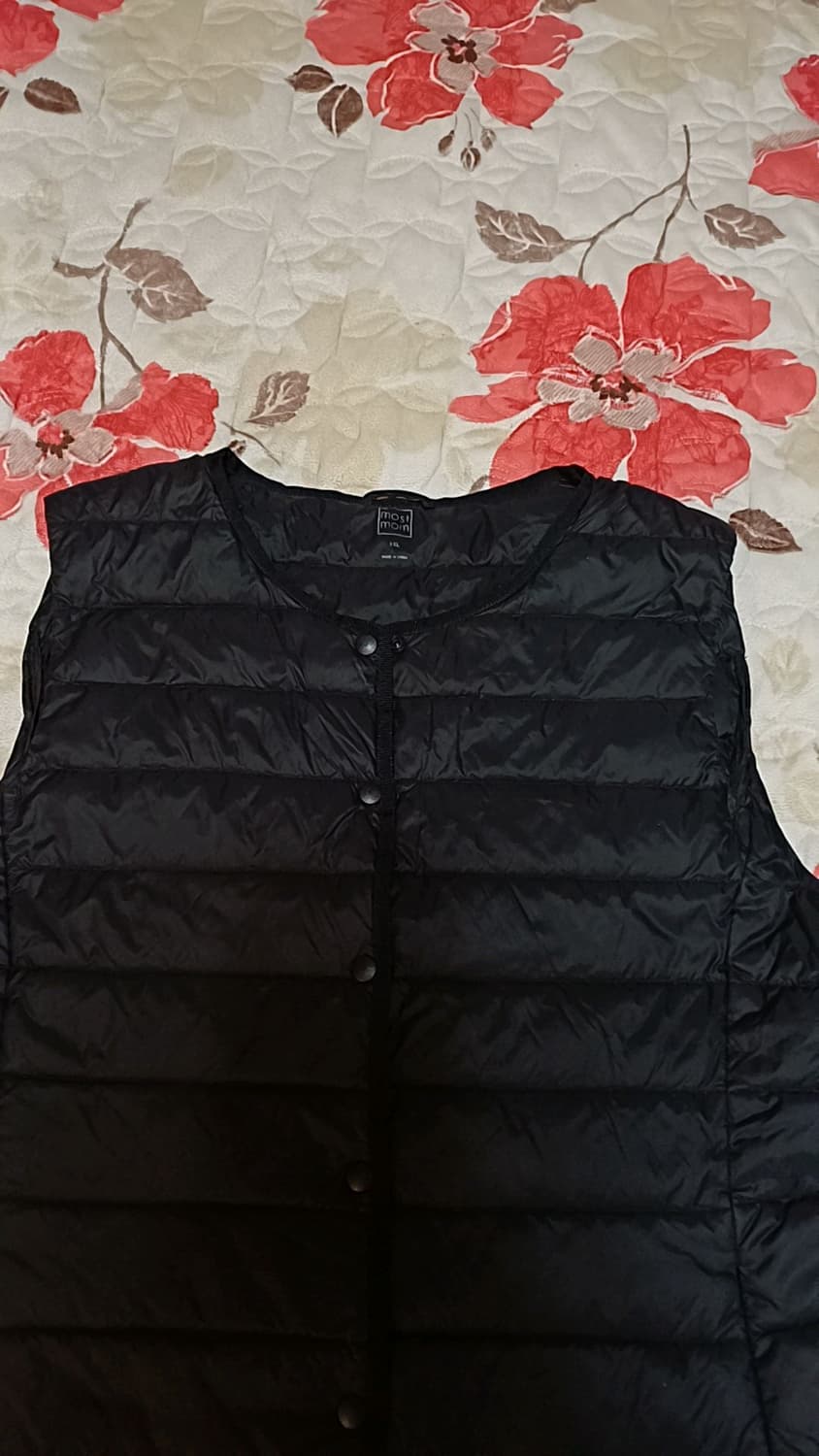 모스트맘 오리털롱경량조끼 105 여성88 가슴52 기장83 상품이미지2