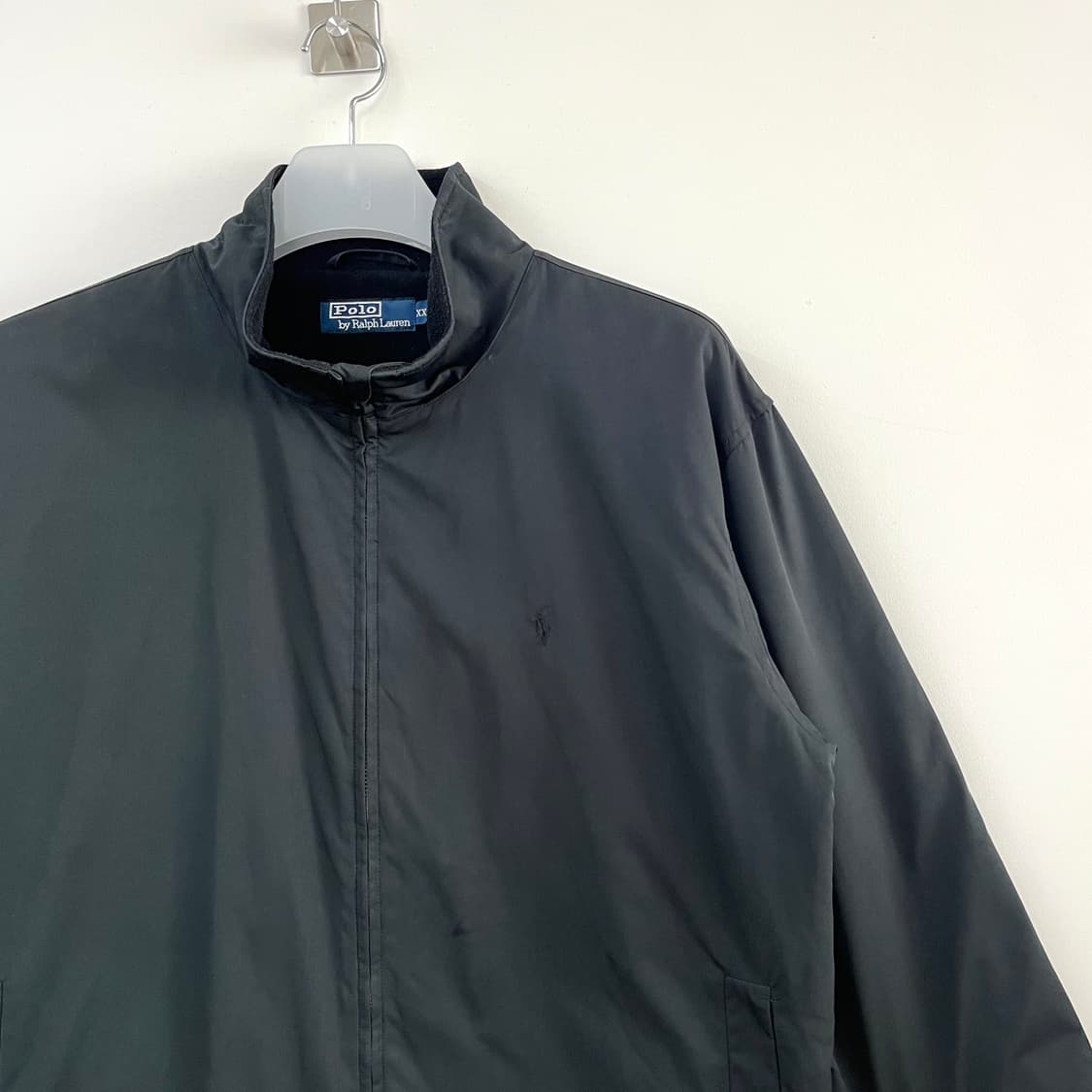 폴로 랄프로렌 블랙포니 스윙톱 기모안감 블루종 자켓 상품이미지4