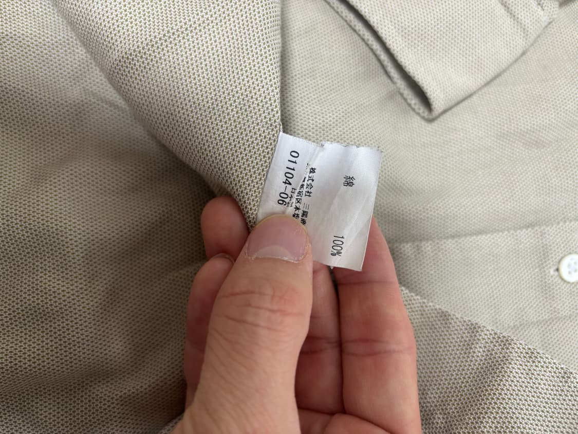 일제 버버리 셔츠 사이즈 100-105 상품이미지4