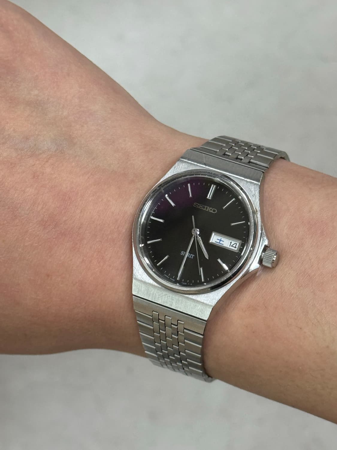 90s 빈티지 세이코 SPIRIT 쿼츠 상품이미지10