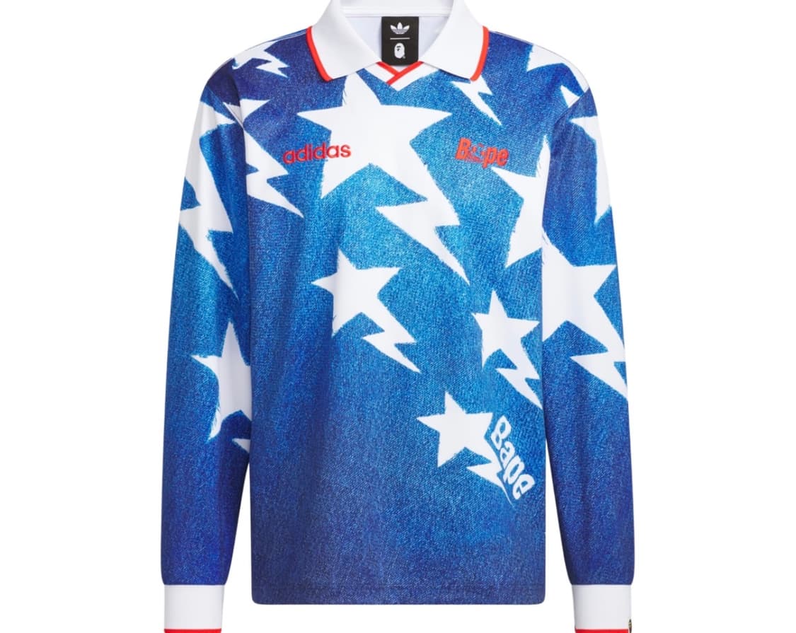 [ S ] 베이프 아디다스 롱슬리브 상품이미지1