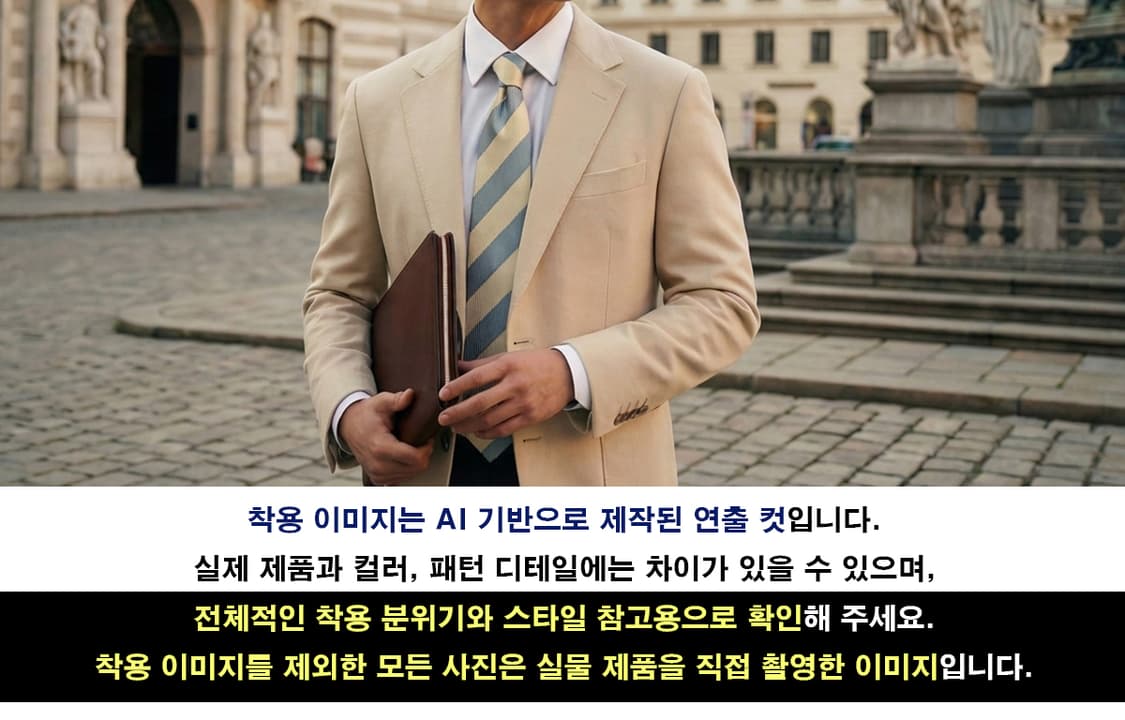 지안프랑코 페레 실크 블루 스트라이프 넥타이 9cm B등급 E910
 상품이미지3