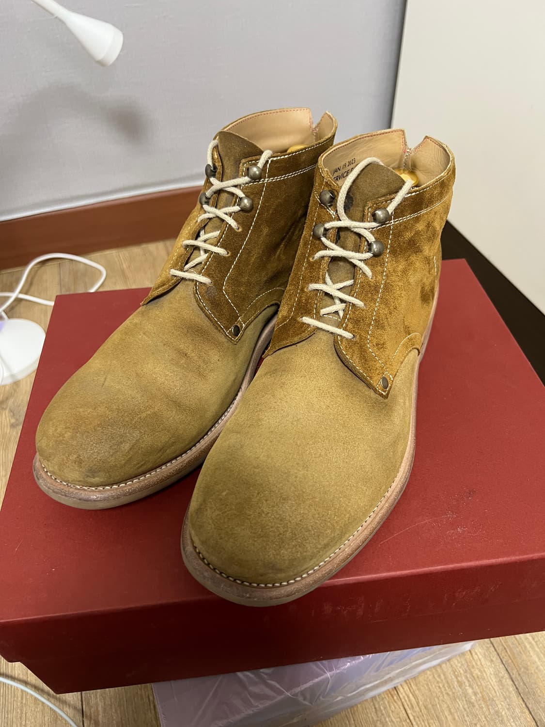 택포29) 그라더스 grds 부츠02 올리브 드랩 265 상품이미지2