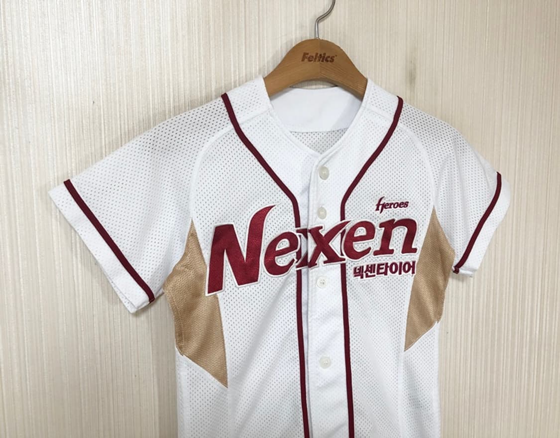 KBO 위팬 넥센(키움)히어로즈 홈유니폼/져지 34(7세) 상품이미지4