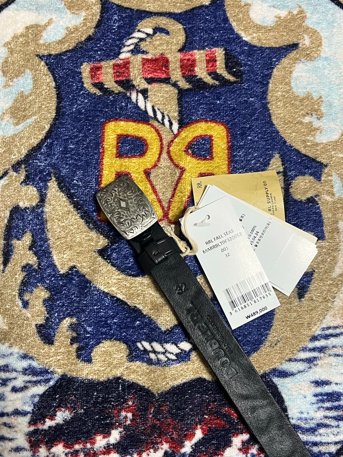 더블알엘 (RRL) 핸드툴 레더 벨트  상품이미지2