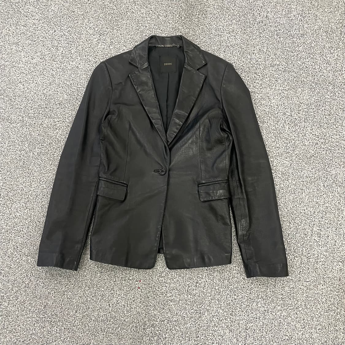 ZOOC 가죽 블레이져 1230HS1 상품이미지1