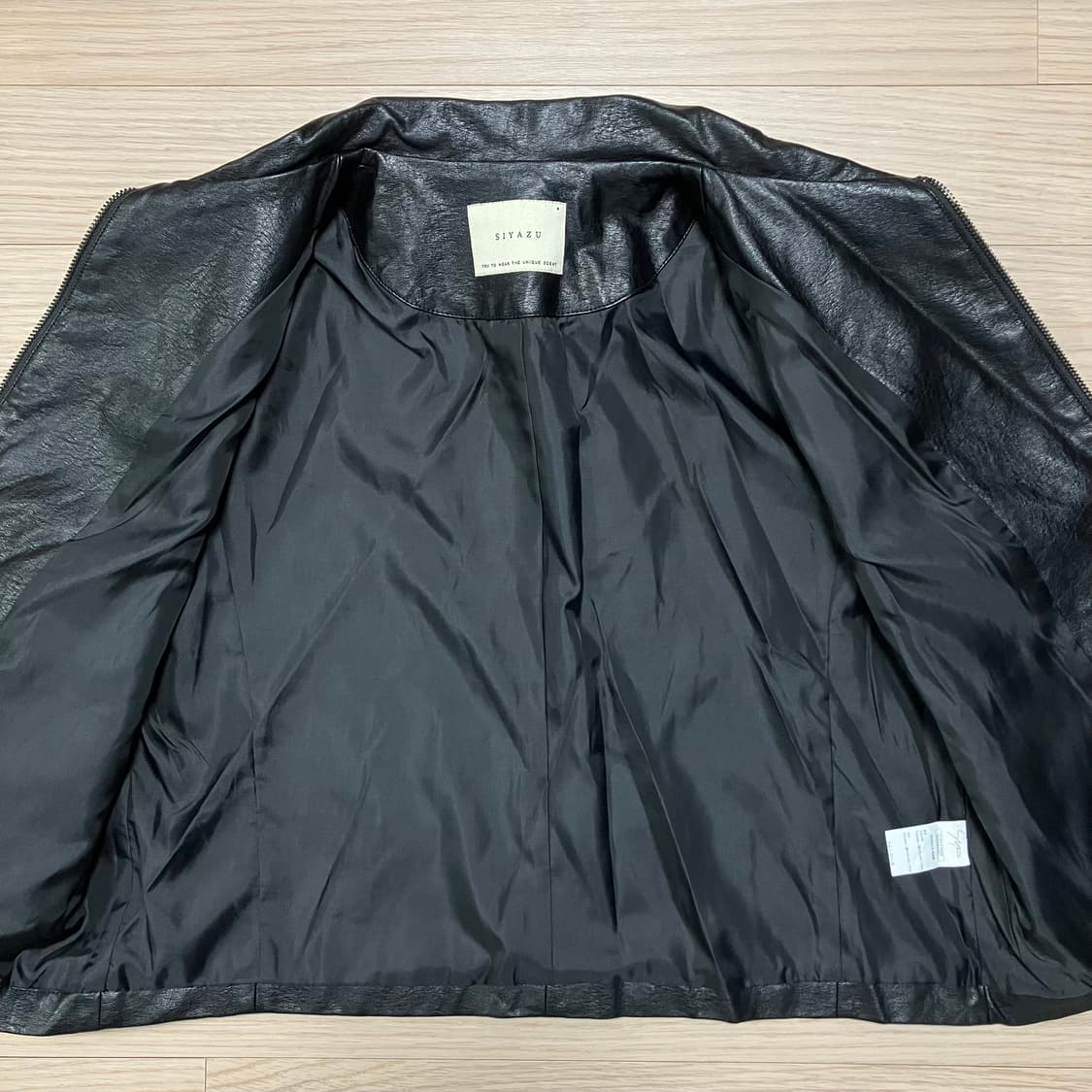 [SIYAZU] 시야쥬 레더 자켓 상품이미지7