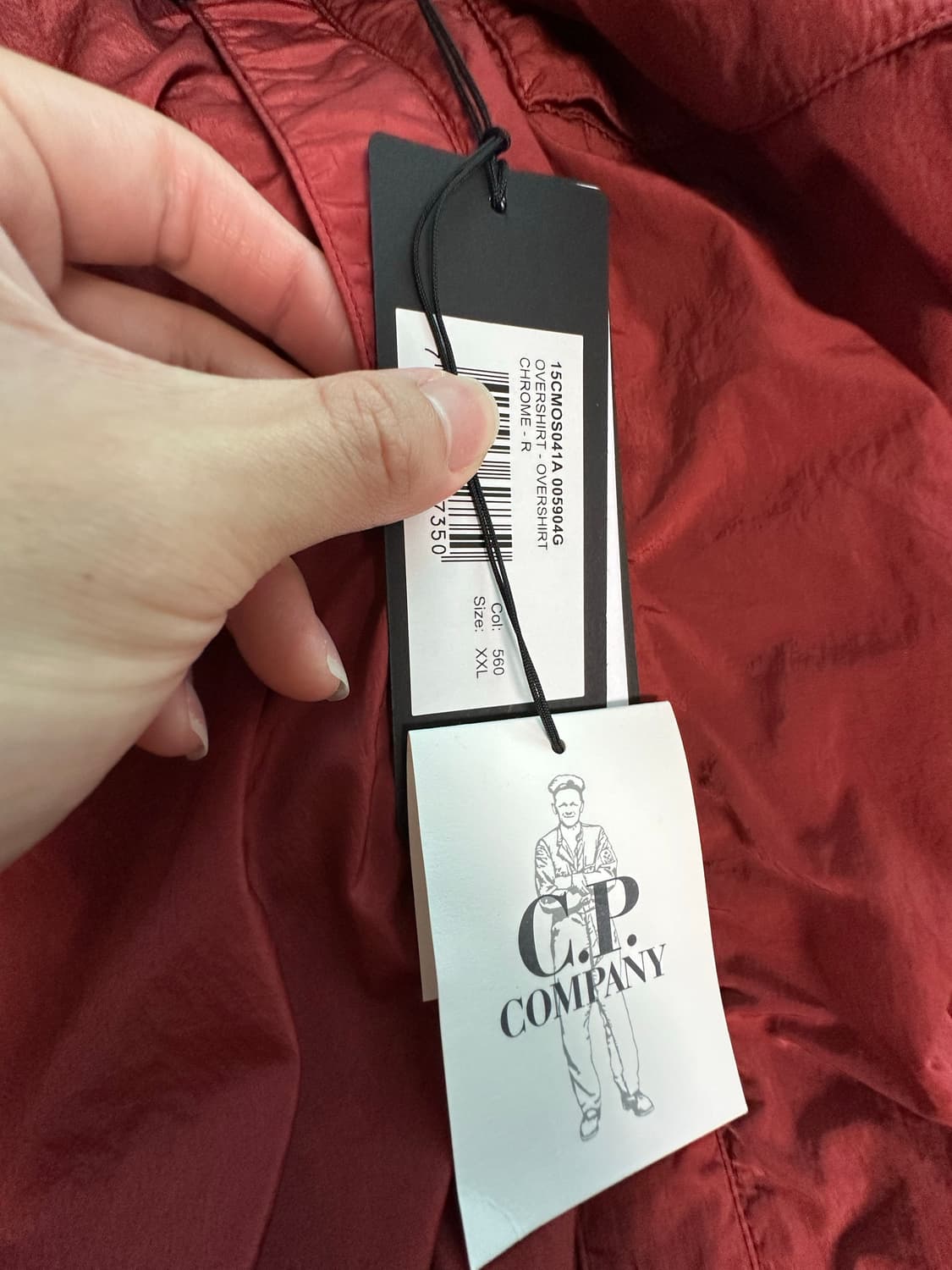 CP컴퍼니 크롬R 렌즈와펜 셔츠 자켓/바람막이 상품이미지2