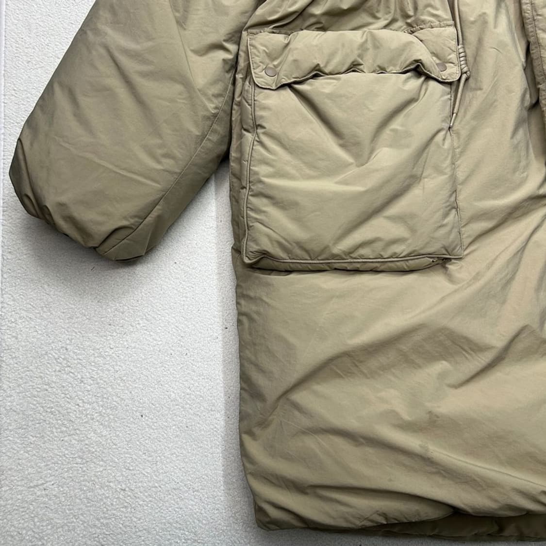 토마스모어 시티 몬스터 파카 엉글 베이지 L 상품이미지2