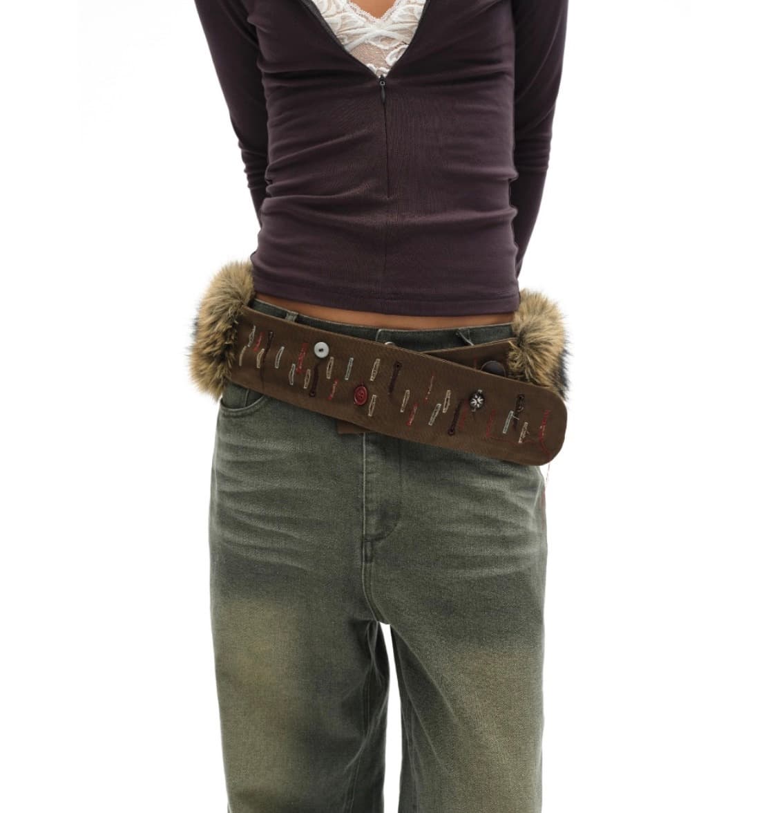 oinimi fur belt 상품이미지1