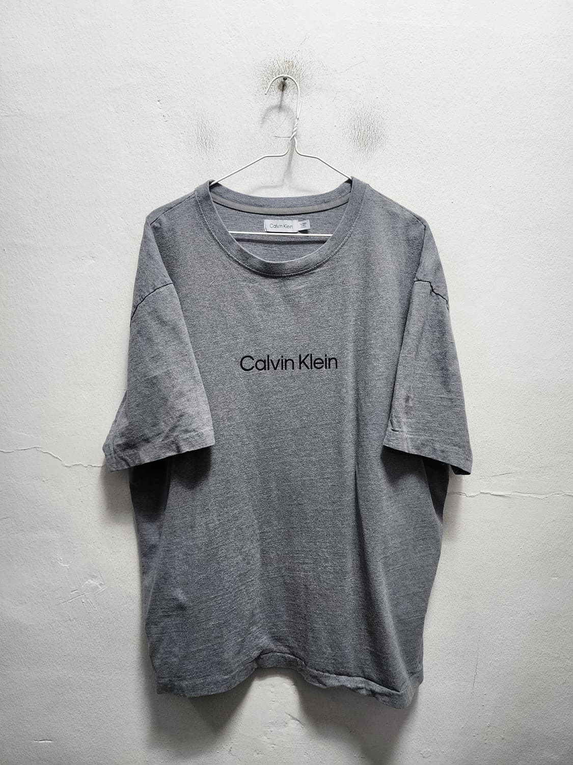 캘빈클라인 회색 반팔 티셔츠 XL 상품이미지1
