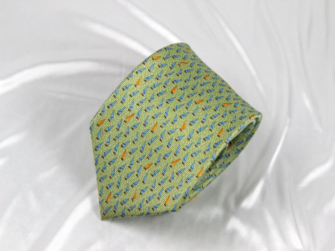 불가리 9.3cm A등급 세븐폴더 남자 명품 넥타이 상품이미지1