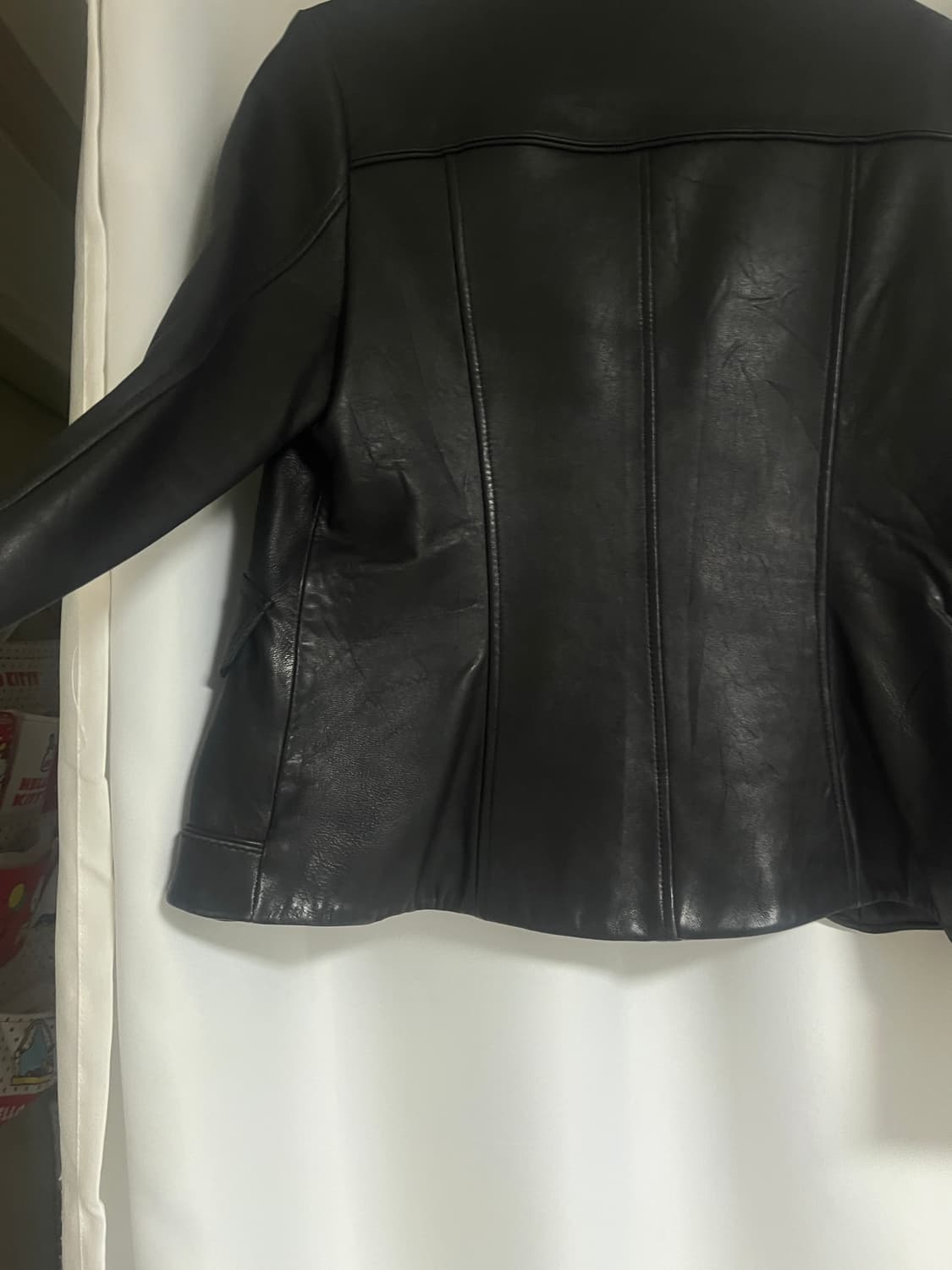 디테일 느좋.. 고퀄 램스레더 100% 자켓 펠레스튜디오 상품이미지9