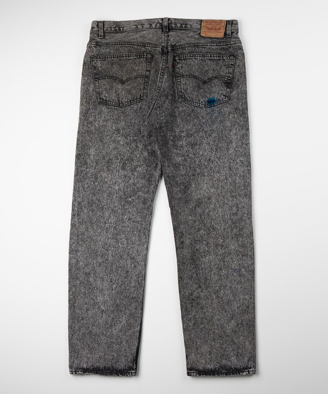90's 리바이스 501 USA Made 워시드블랙 상품이미지2