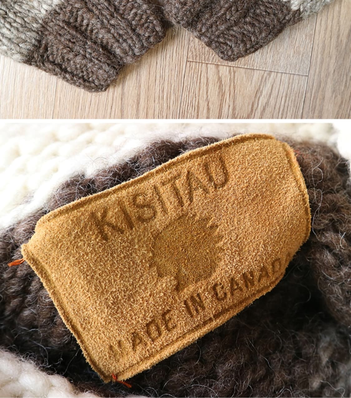 
캐나다 핸드메이드 양모100% 인디언 코위찬 럭비 스웨터  상품이미지9