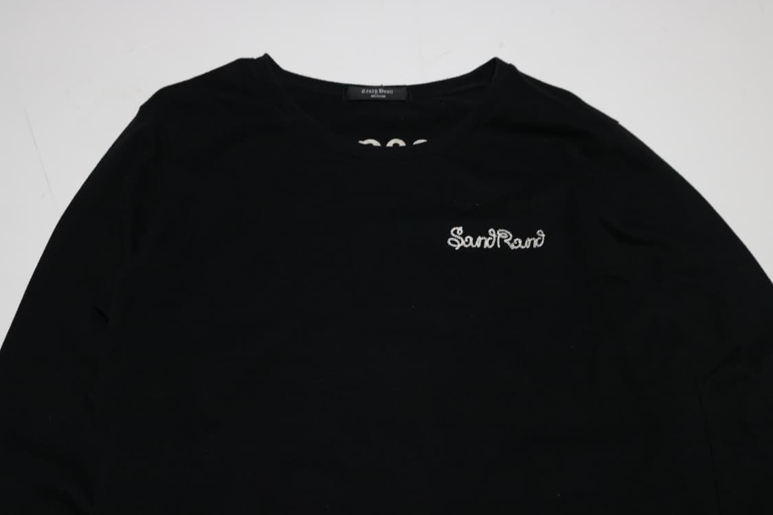 스컬 패턴 독특한 자수 디테일 롱슬리브 상품이미지7