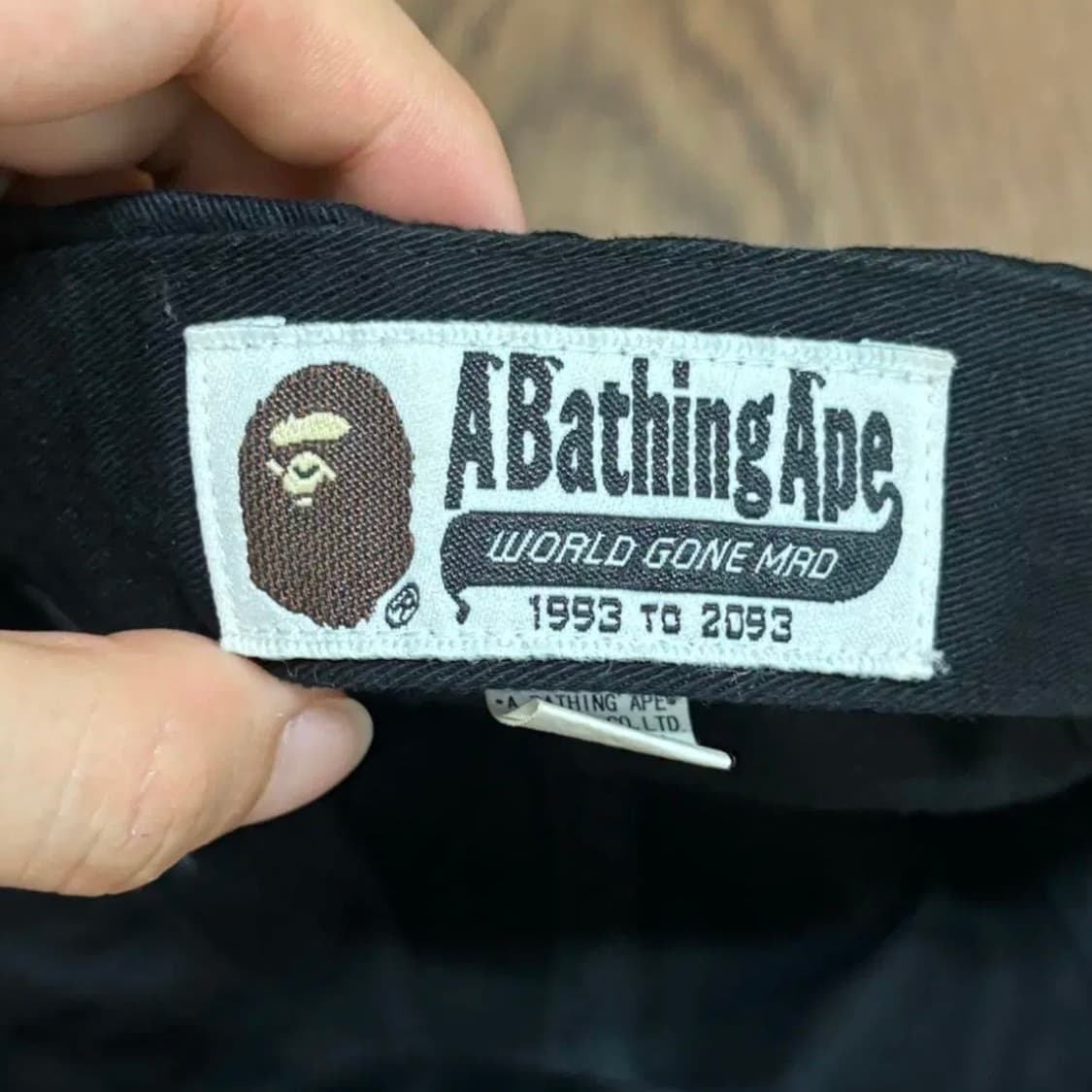 BAPE베이프 모자 볼캡 블랙 상품이미지9