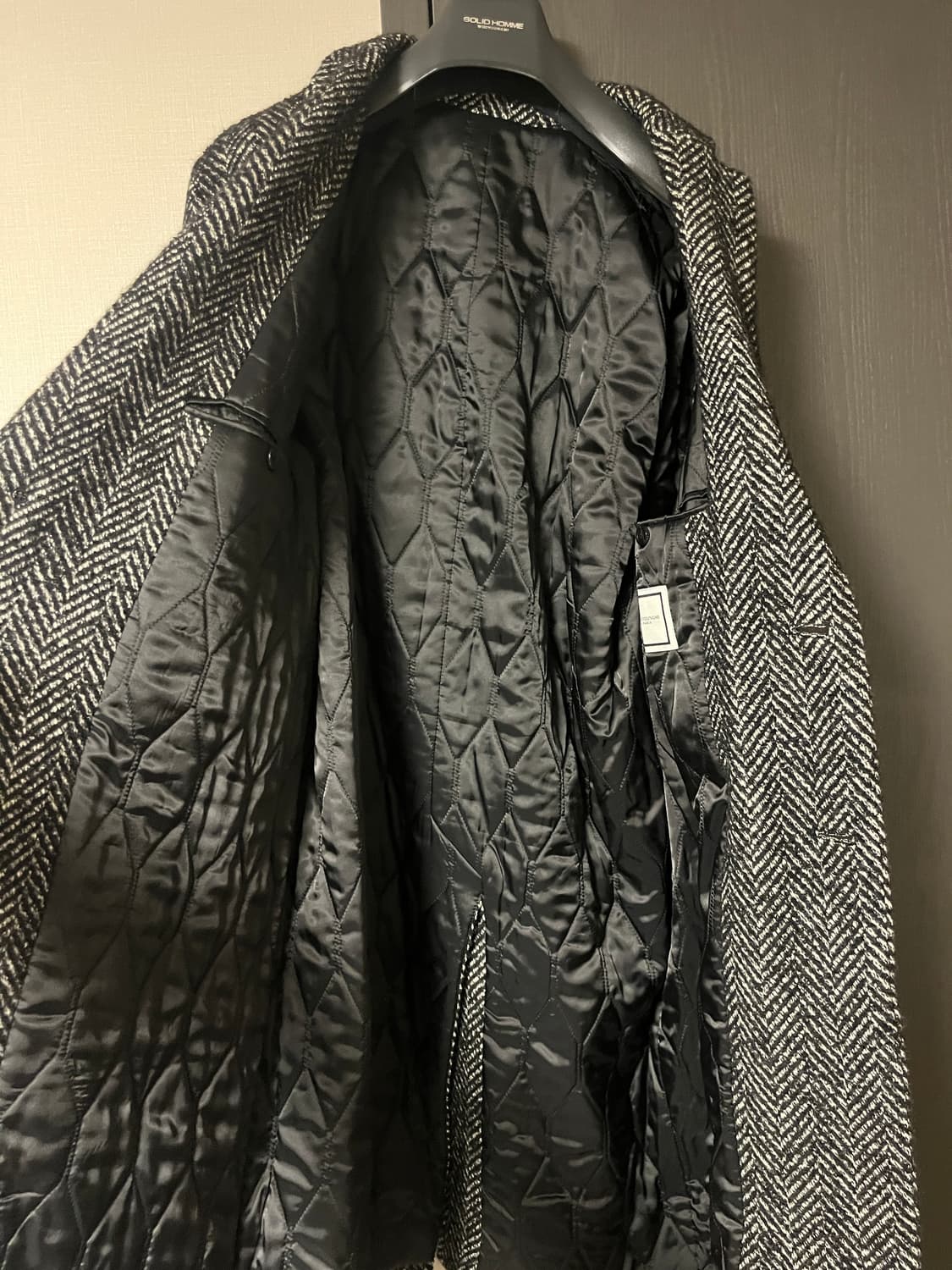 우영미 헤링본 코트 48 상품이미지8