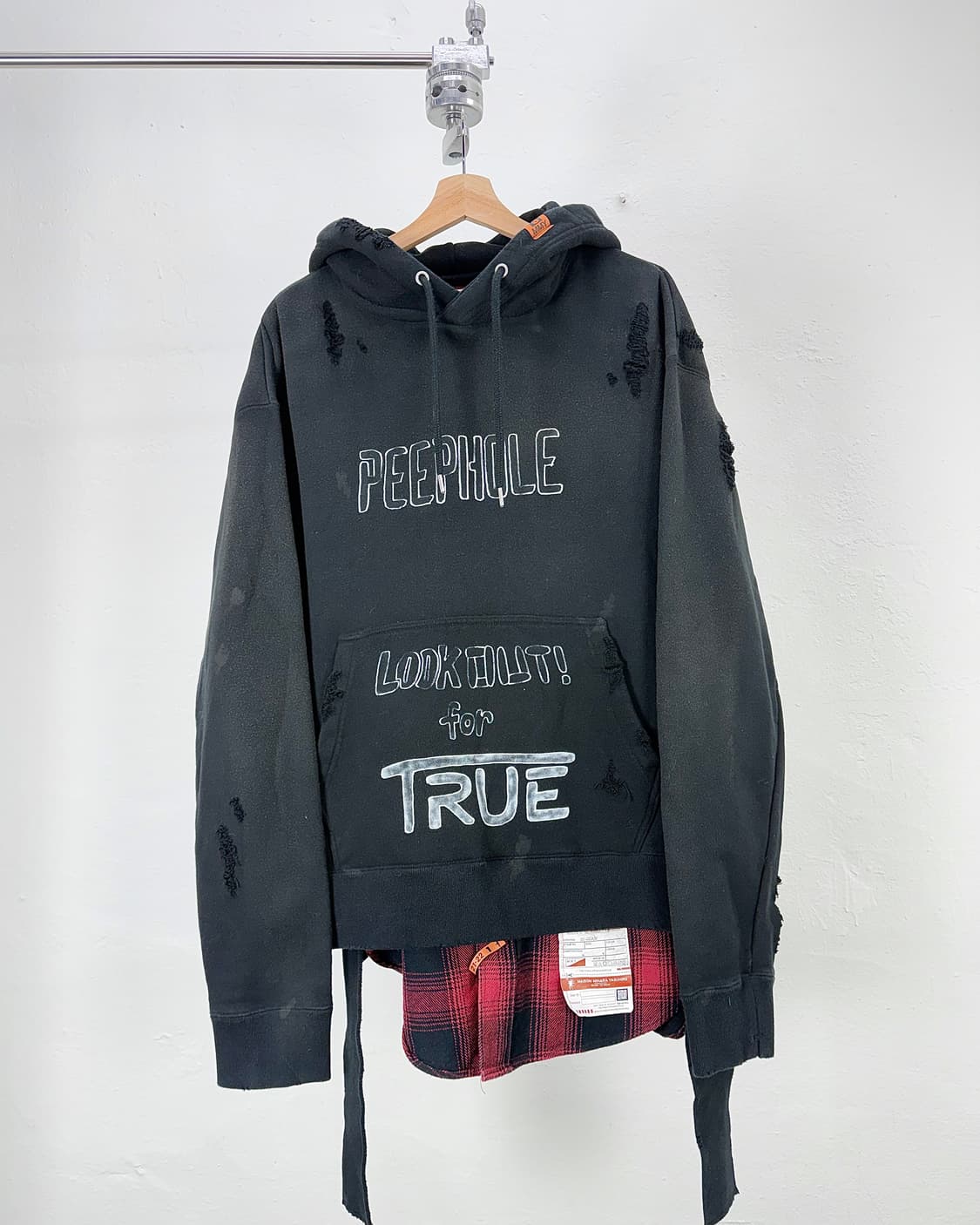 미하라 야스히로 데컨스트럭티드 후디 리메이크 스웨트 셔츠 상품이미지1