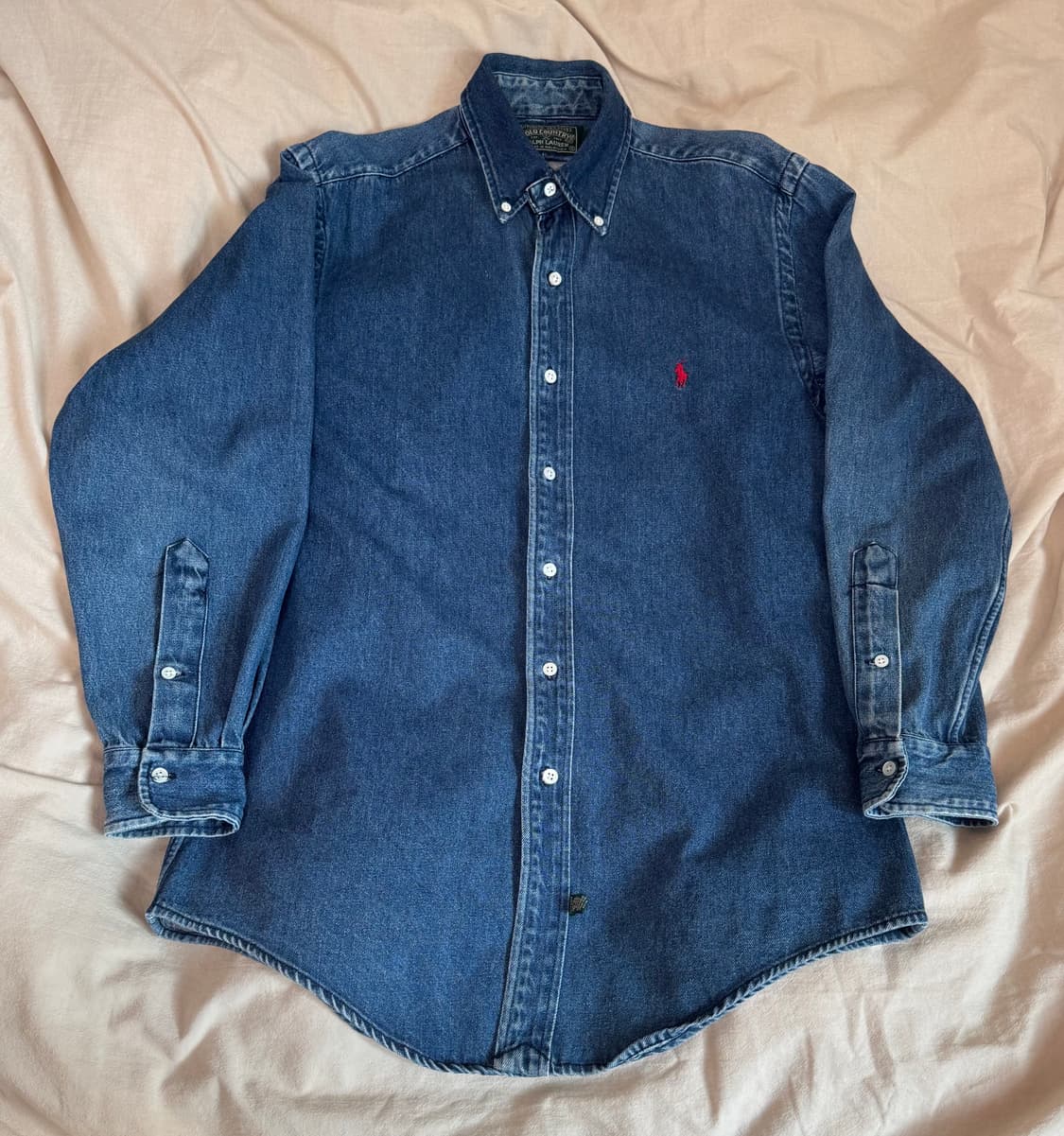 90s POLO COUNTRY denim shirts (95-100) 상품이미지1