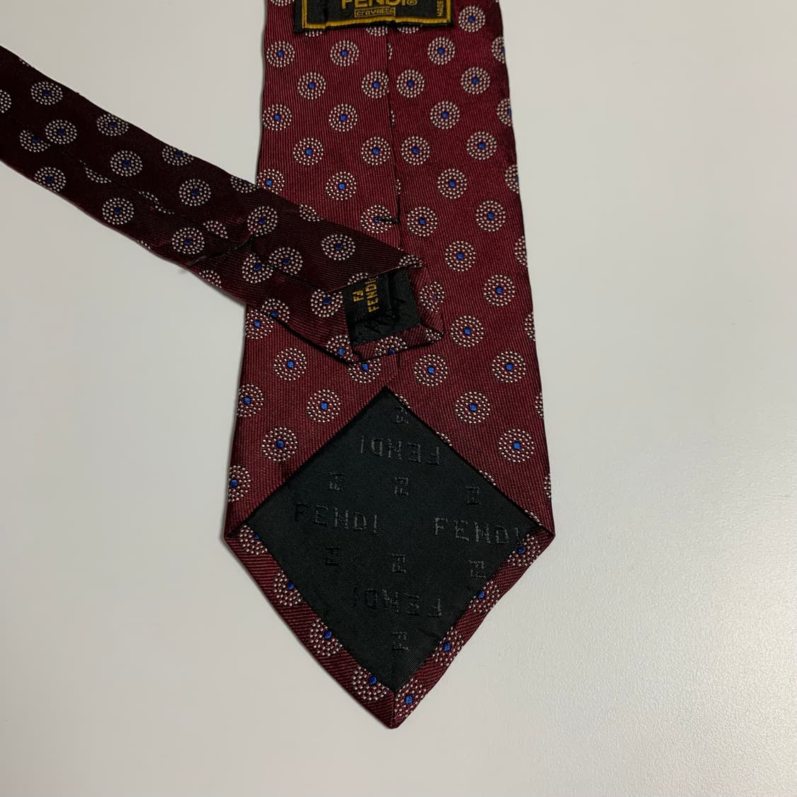 펜디(FENDI) 명품넥타이 A+등급 8.9cm 상품이미지5