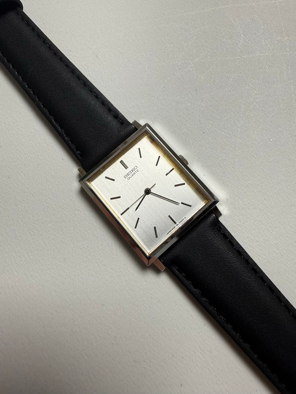 세이코 Seiko 쿼츠 스퀘어 상품이미지3