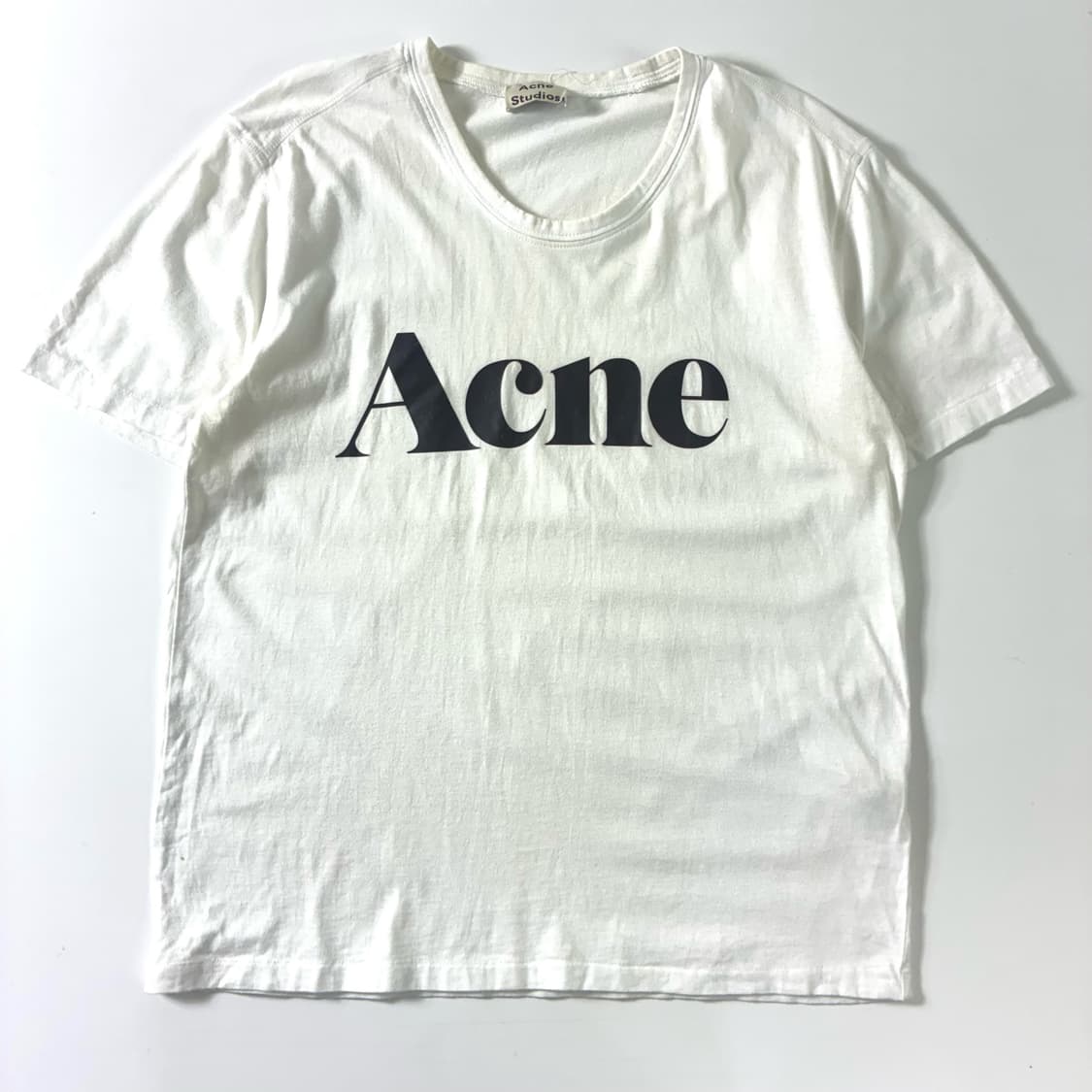 Acne studios  아크네스튜디오 스펠아웃 프린팅 반팔티 상품이미지1