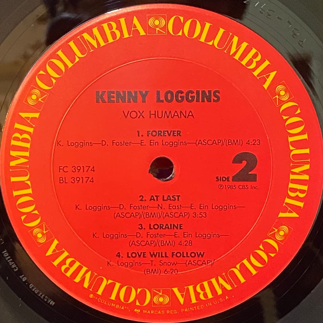 (LP) Kenny Loggins - Vox Humana 상품이미지5
