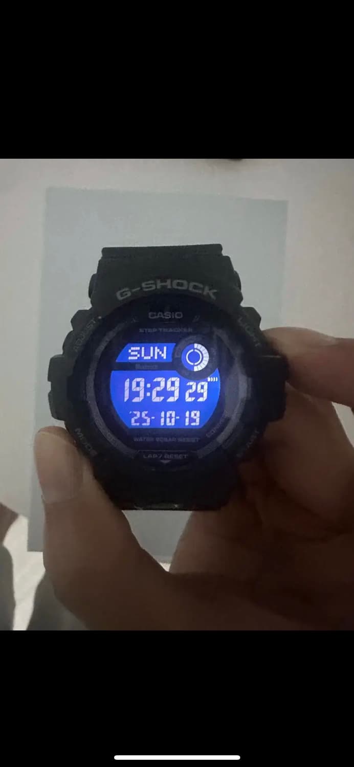 g-shock 지샥 gbd800 올블랙 상품이미지3