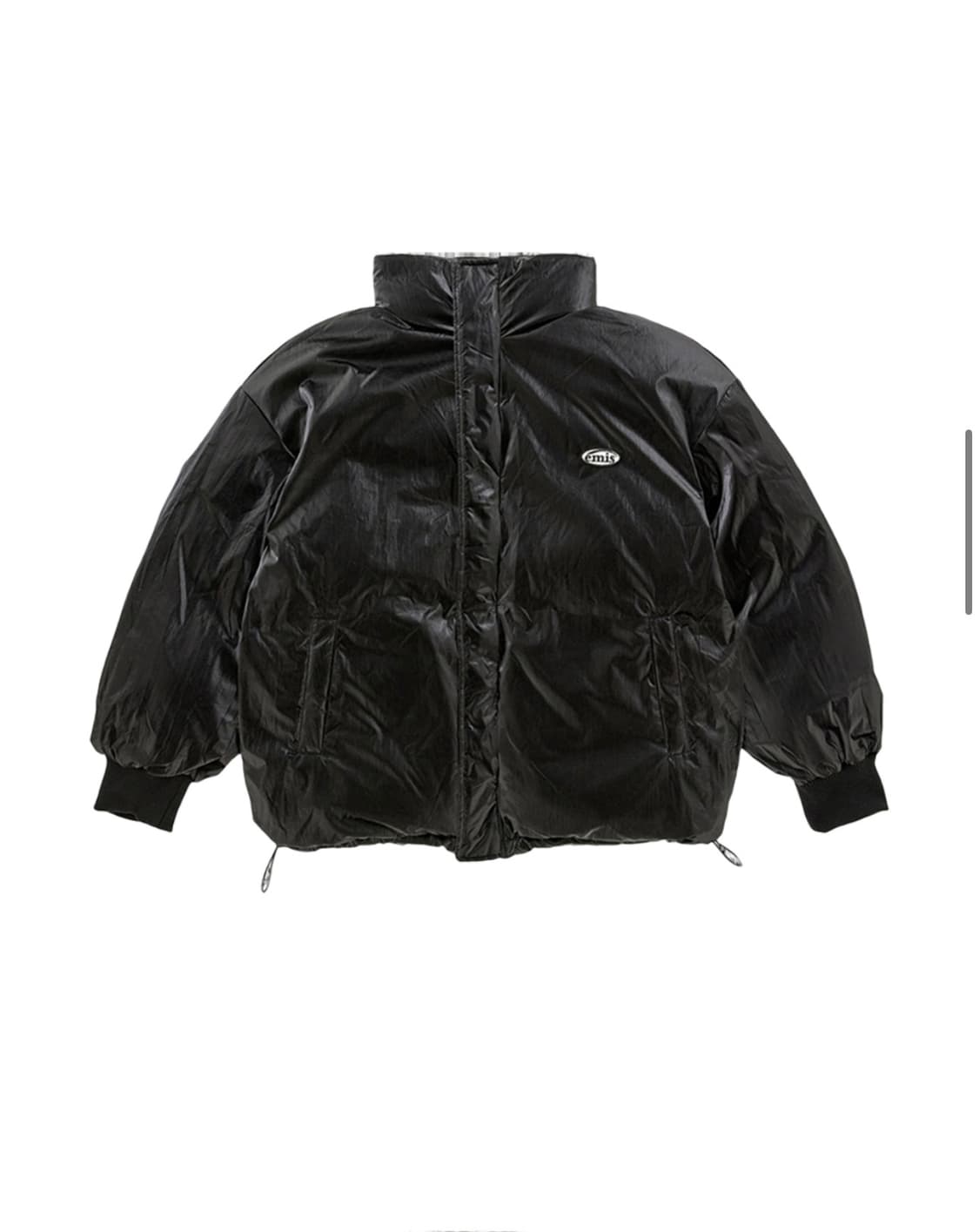 이미스 러스터 리버시블 다운 자켓 블랙 상품이미지3