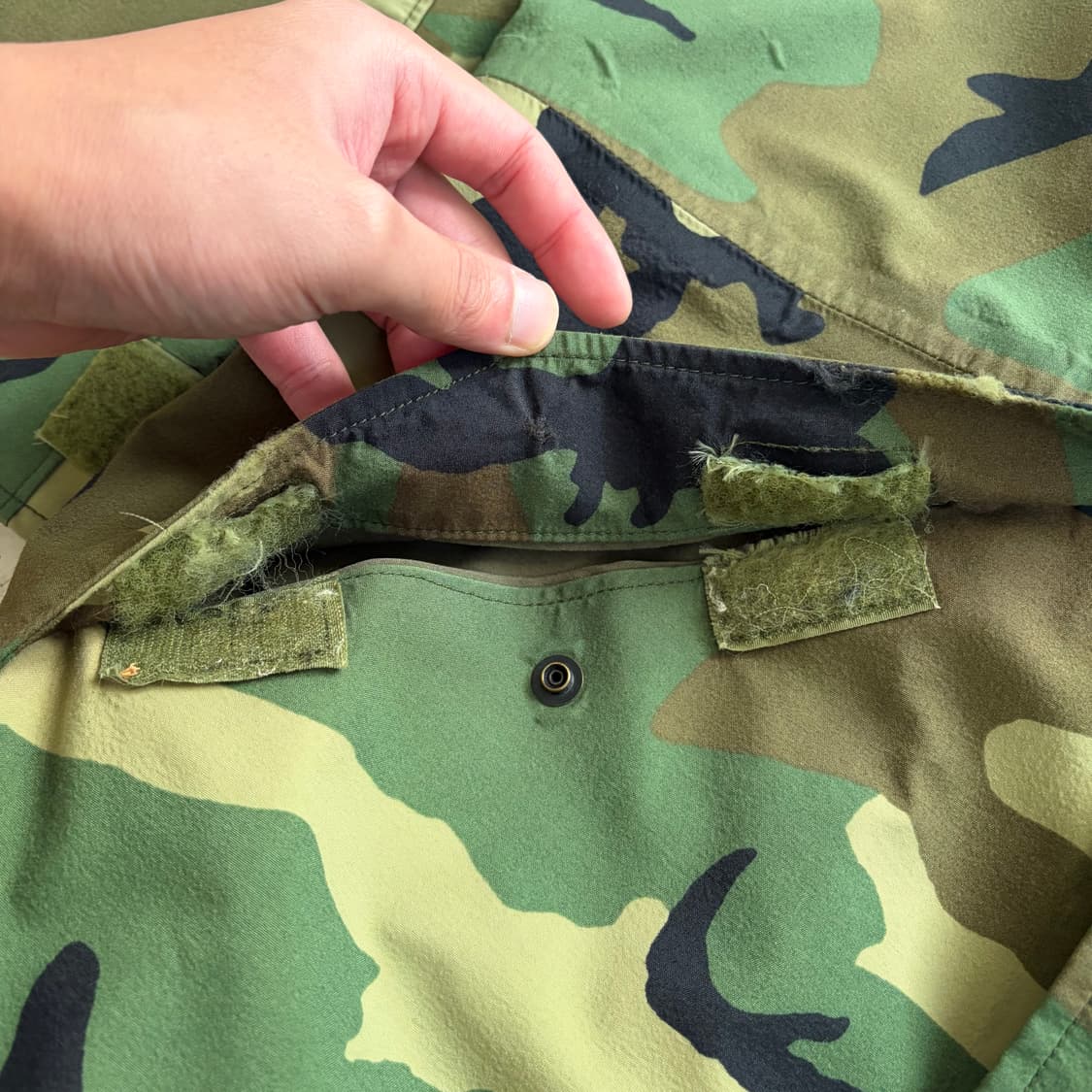 알파 인더스트리 빈티지 우드랜드 고어텍스 자켓 S 상품이미지7