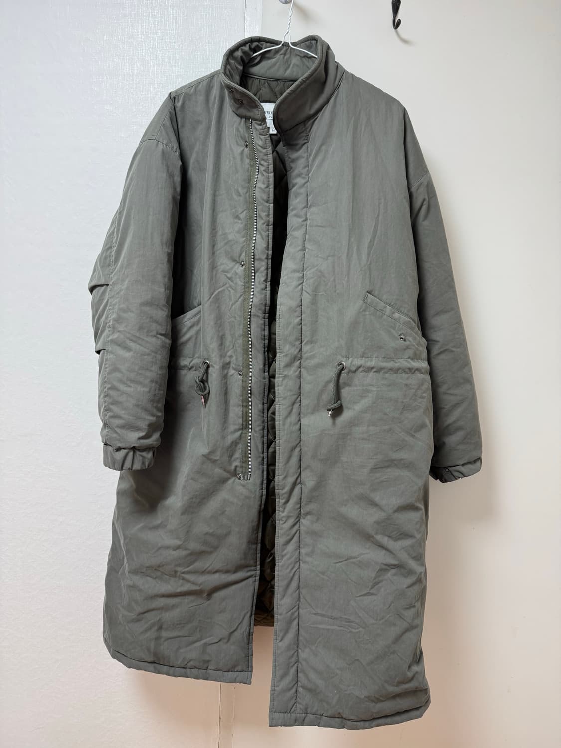 웬즈데이오아시스 M-65 피쉬테일 야상 패딩 코트 M 상품이미지1